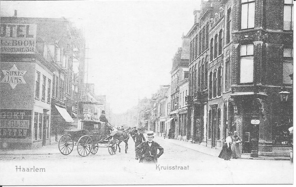 Haarlem Kruisstraat., Verzamelen, Ansichtkaarten | Nederland, Ophalen of Verzenden, 1960 tot 1980, Ongelopen, Noord-Holland