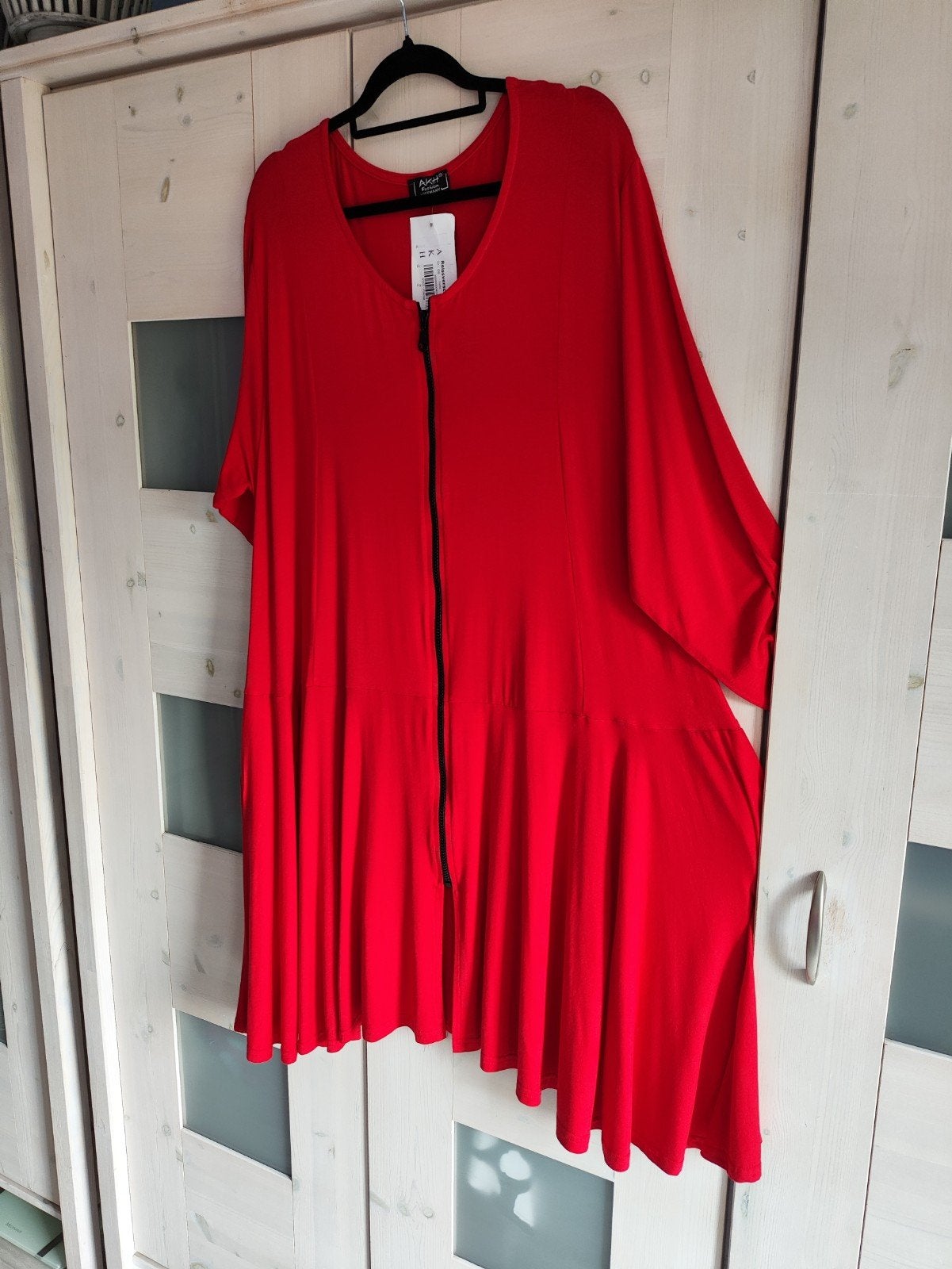 Nieuwe AKH vest, rood met kaartje, Kleding | Dames, Grote Maten, Verzenden, AKH, Trui of Vest, Nieuw