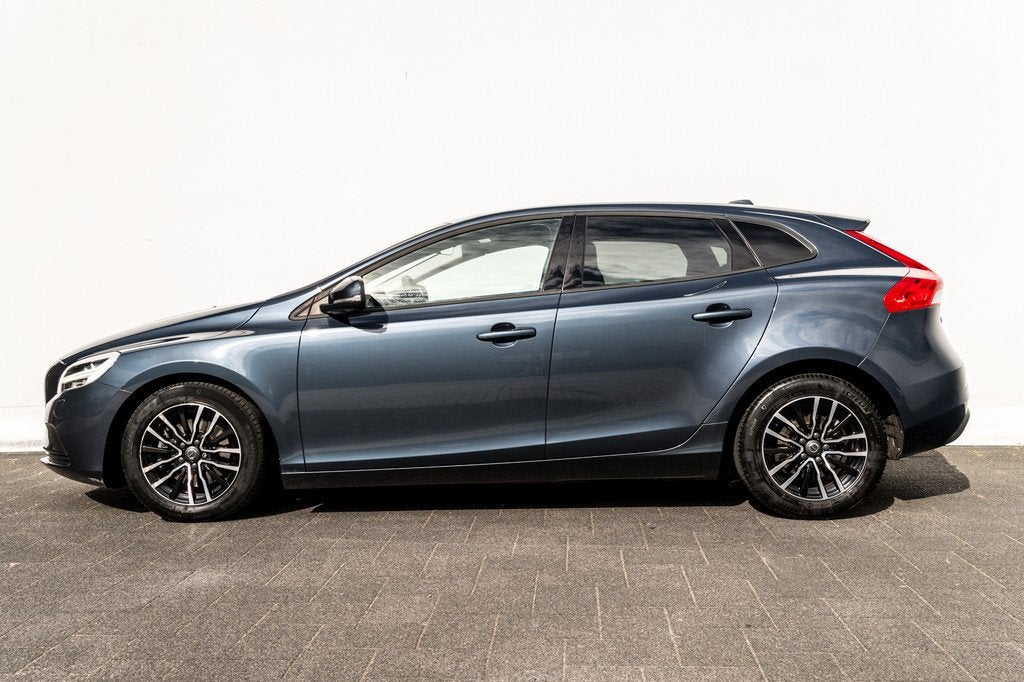 Volvo V40 2.0 T2 Nordic+ | Adap. Cruise | Trekhaak | PDC | V, Auto's, Volvo, Stof, Gebruikt, 4 cilinders, Blauw