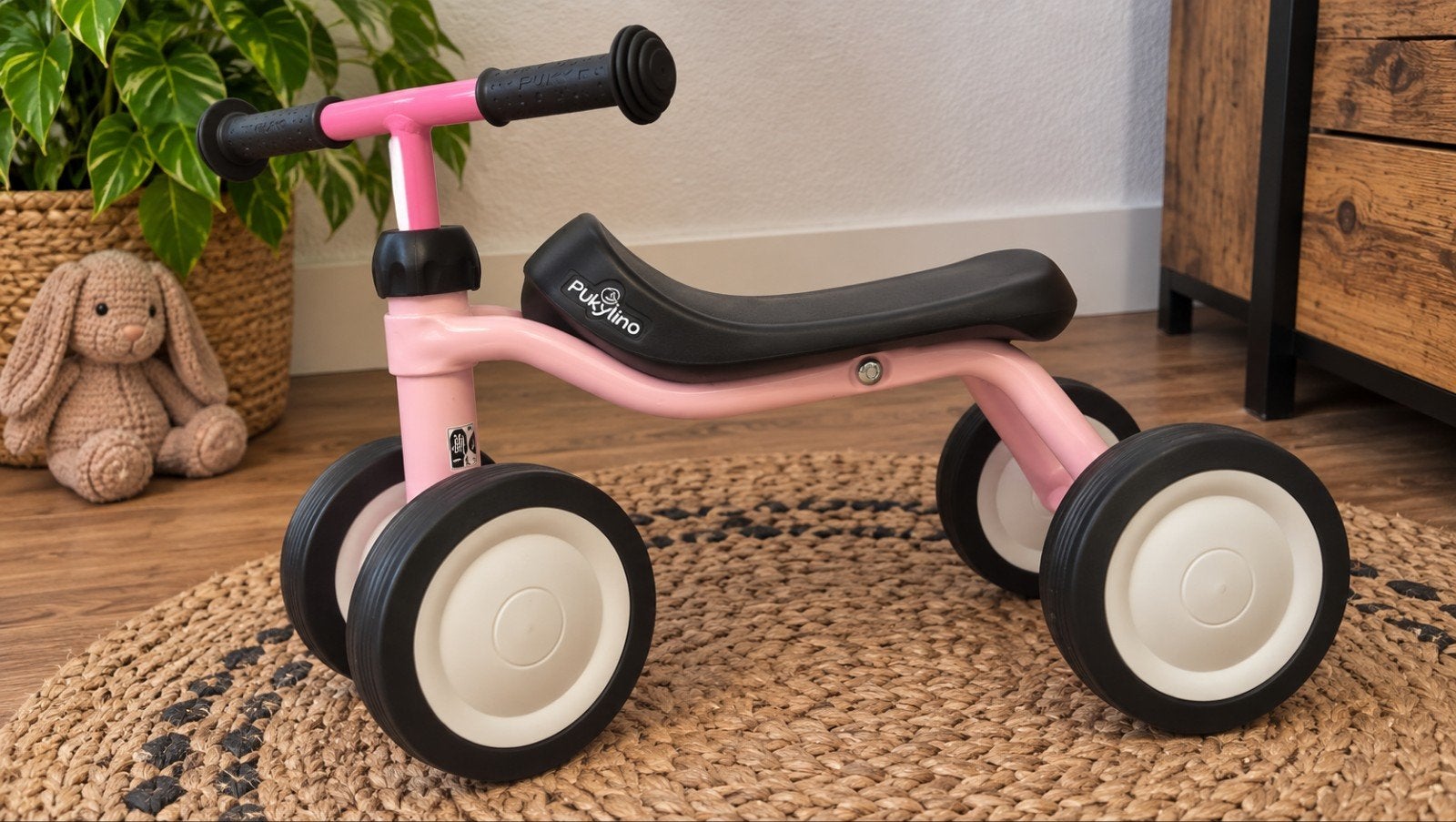 Puky Pukylino loopfiets roze - perfect voor de kleintjes, Fietsen en Brommers, Ophalen, Zo goed als nieuw, Puky