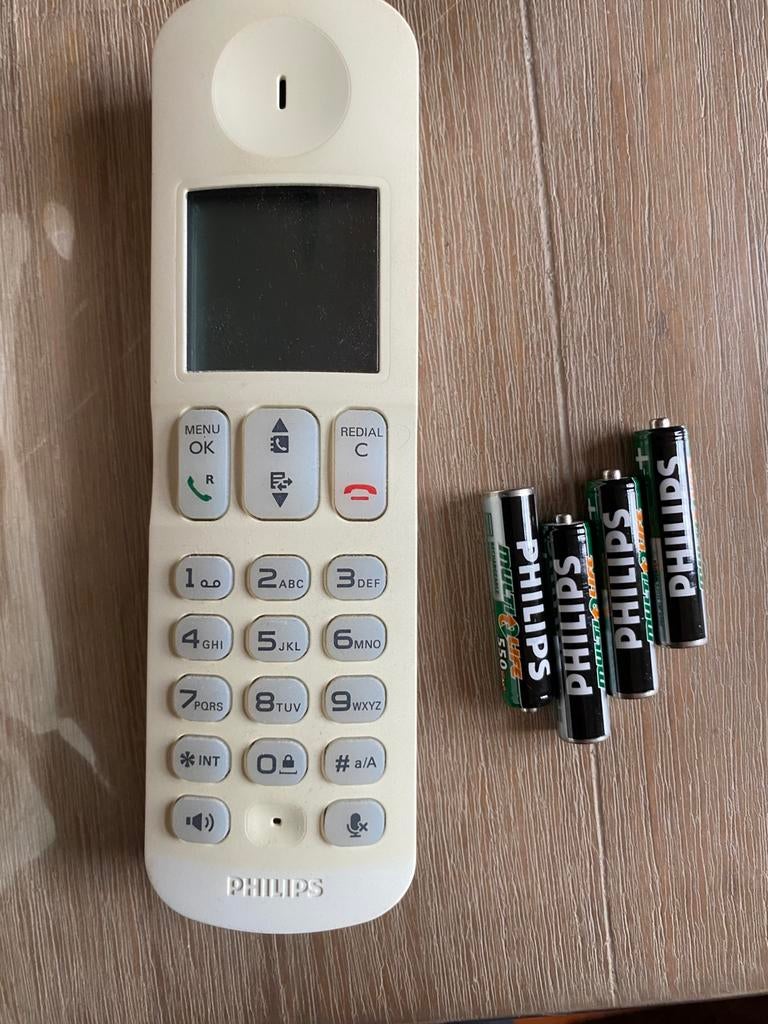 Philips draadloze telefoon, Ophalen of Verzenden, Zo goed als nieuw, 2 handsets