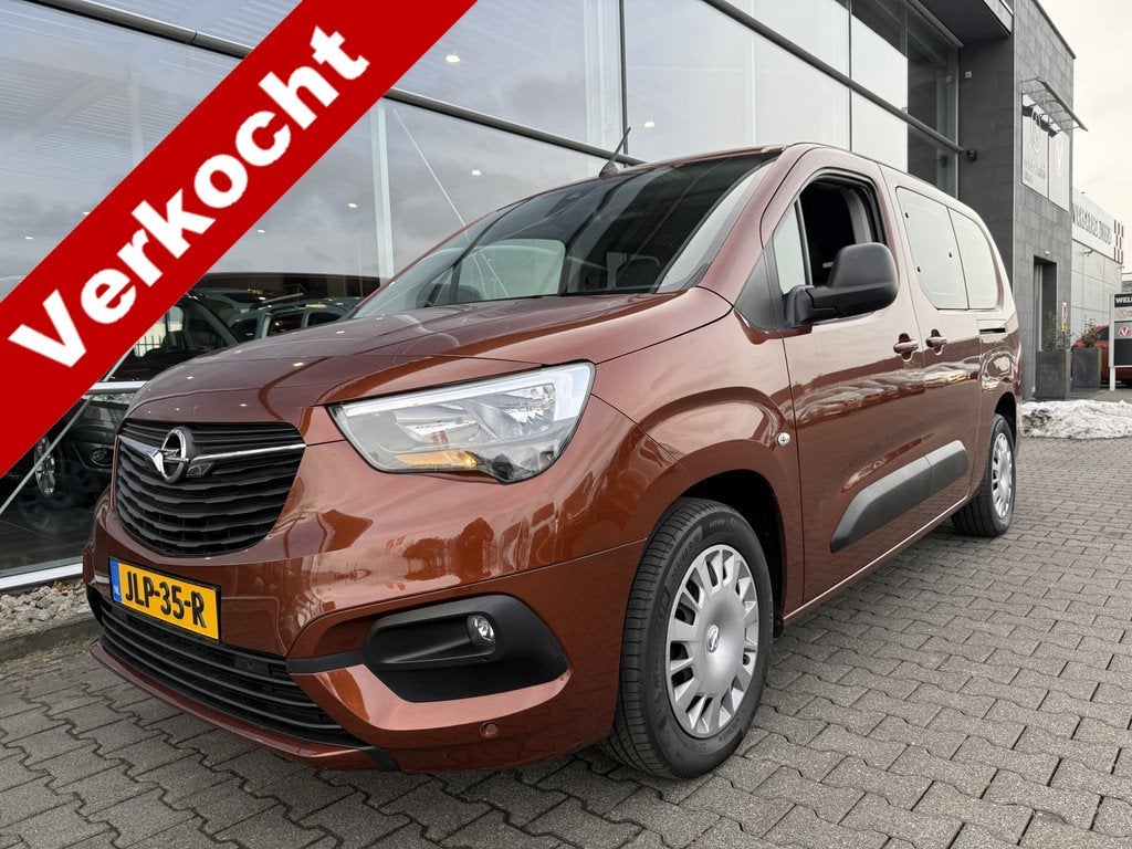 Opel Combo Life XL 1.2 Turbo L2H1 Edition (Zeer mooie en rij, Auto's, Opel, Stof, Gebruikt, Bruin, Bedrijf