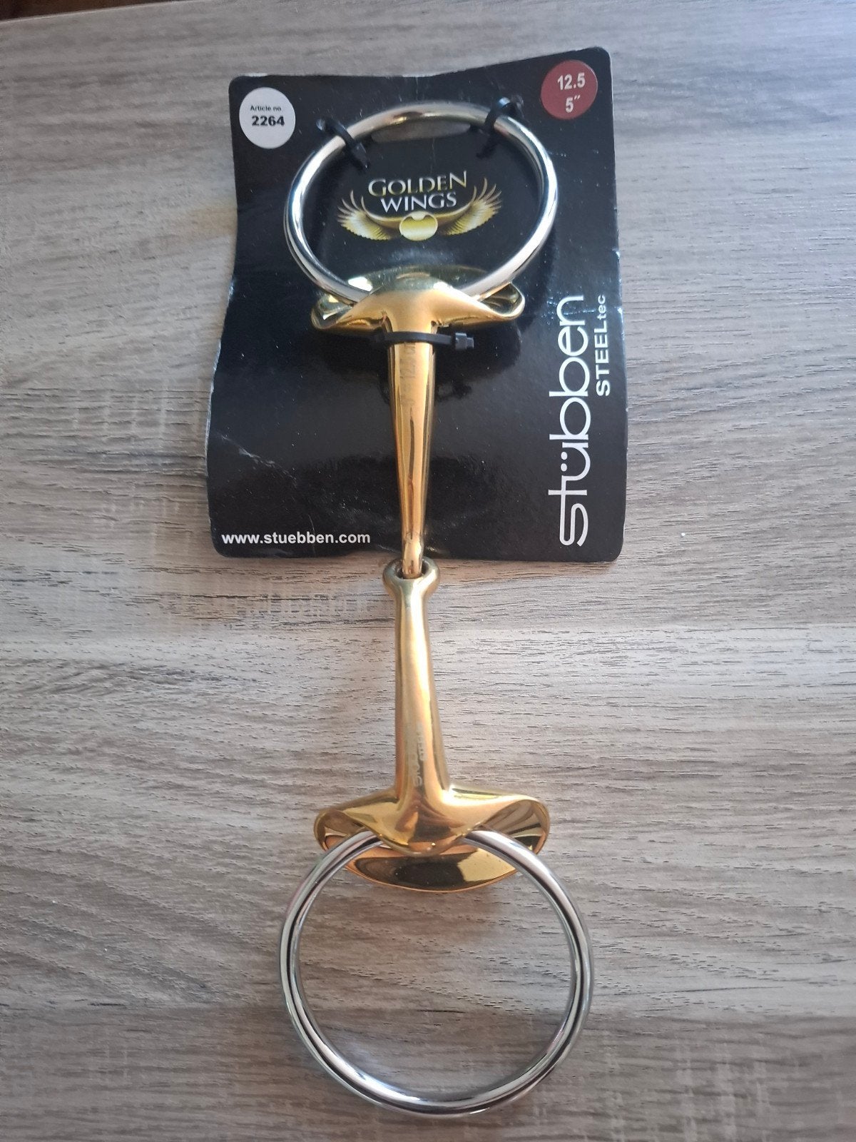 Stubben wings 12,5 cm 14 mm, Dieren en Toebehoren, Paarden en Pony's | Hoofdstellen en Tuigage, Stubben, Stubben.com, Ophalen of Verzenden