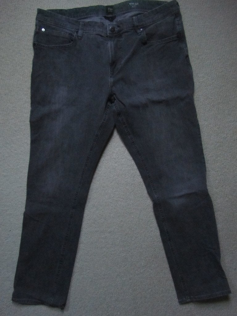 Jeans donker Grijs W40 L32, Verzenden, C&A, Zo goed als nieuw, Grijs