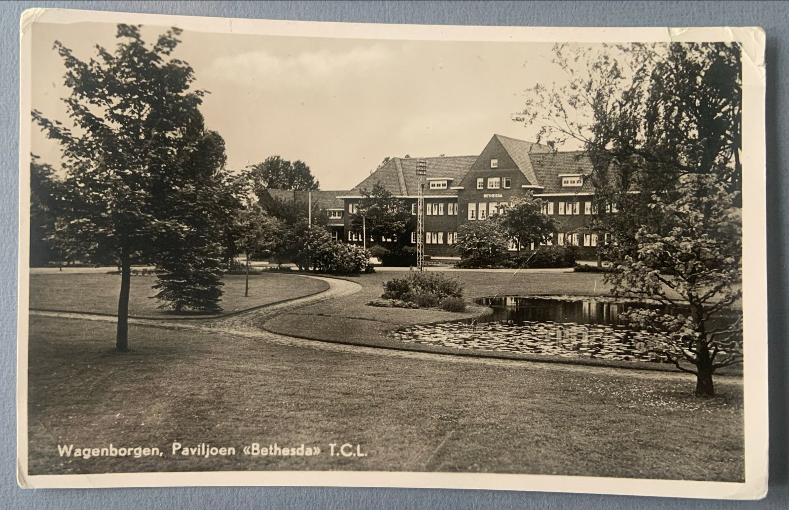 Wagenborgen, Paviljoen "Bethesda" T.C.L., Verzamelen, Verzenden, 1940 tot 1960, Gelopen, Groningen