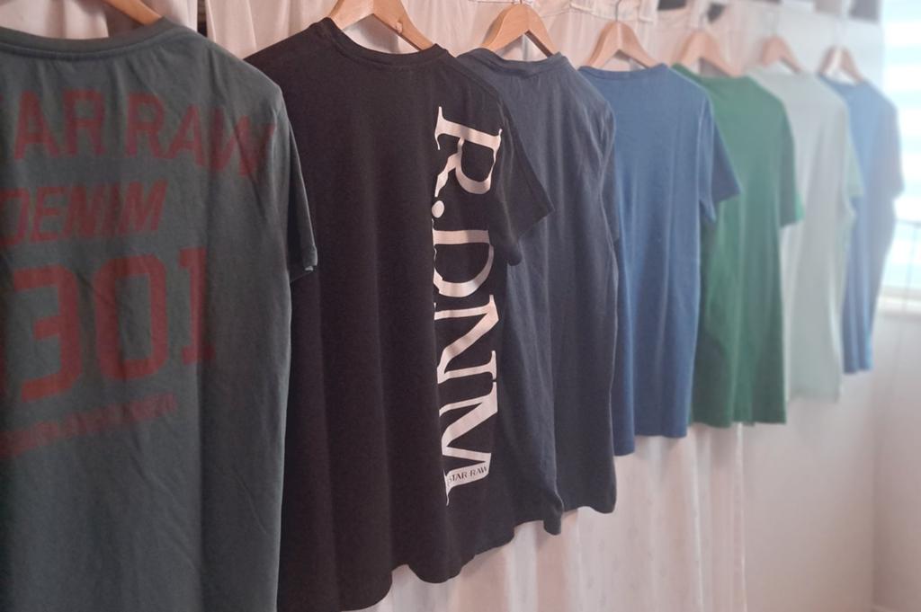 G-Star RAW T-shirts - Diverse kleuren in maat L, Kleding | Heren, T-shirts, Overige kleuren, Overige maten, Ophalen of Verzenden
