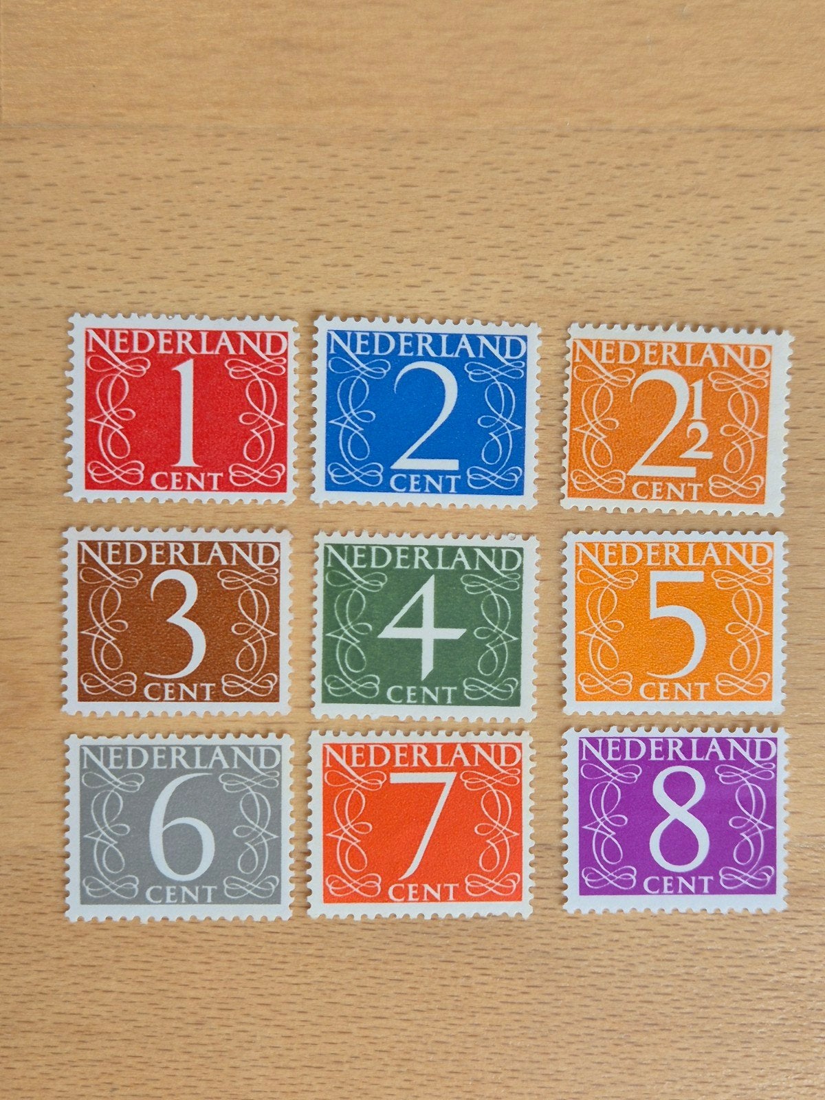 Nederland 1946-1957 cijfers, Ophalen of Verzenden, Na 1940, Postfris