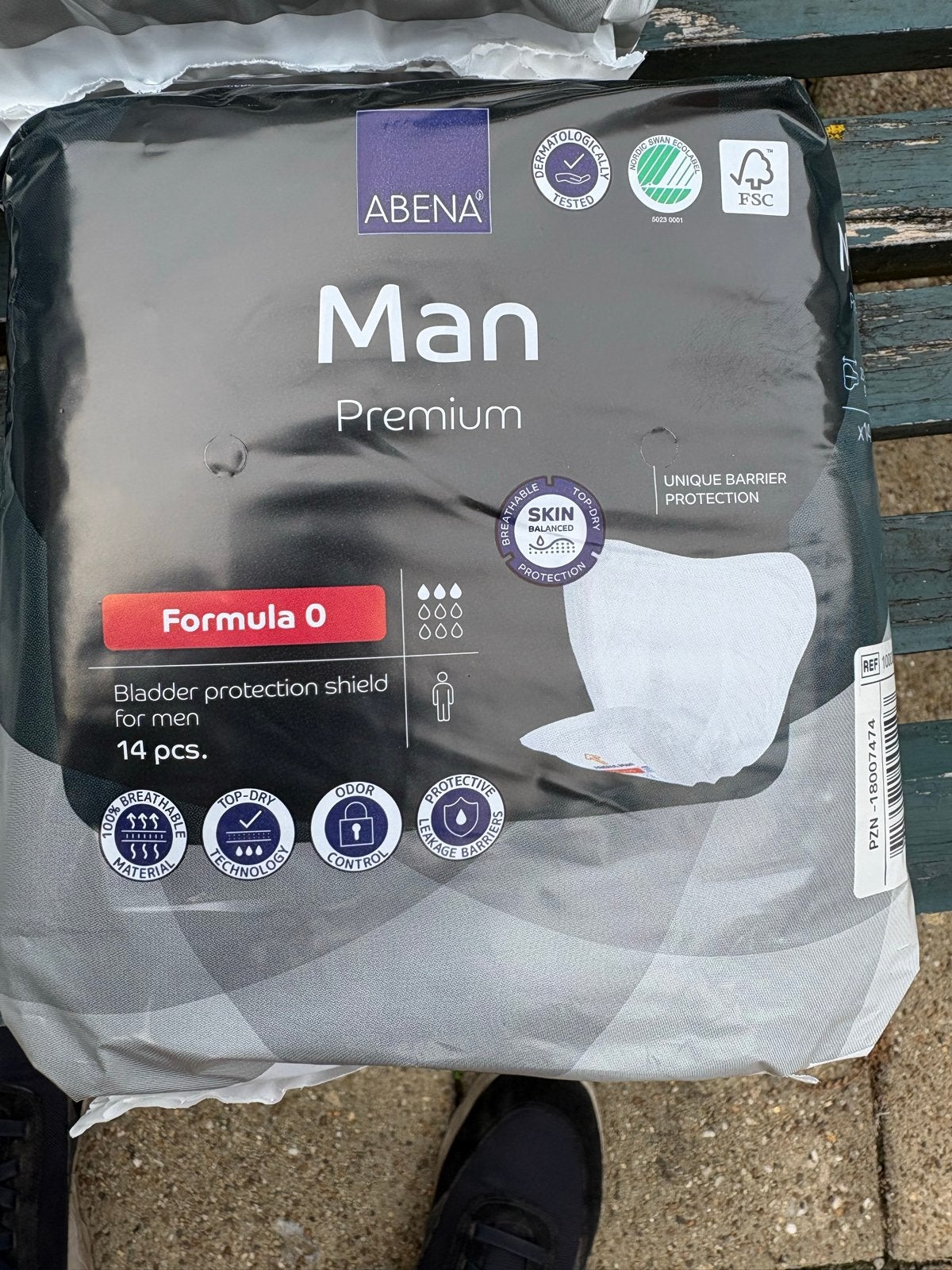 Abena man premuim formula 0, inleg verband voor de man, Diversen, Ophalen of Verzenden, Nieuw