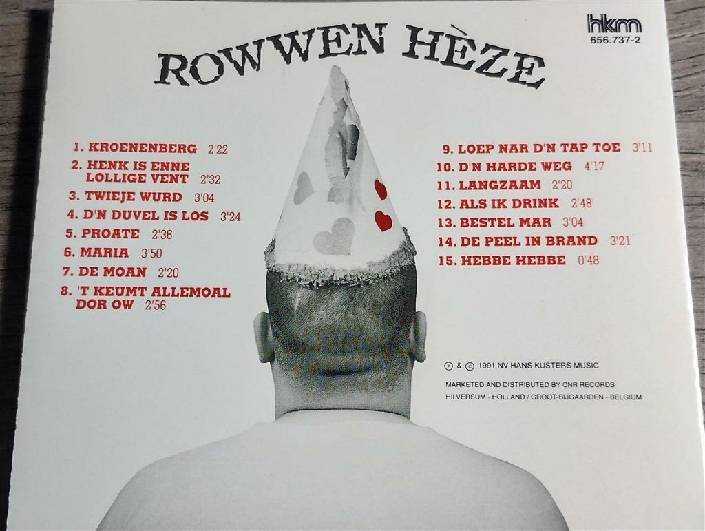 Rowwen Heze - Boem, Ophalen of Verzenden, Zo goed als nieuw, Levenslied of Smartlap