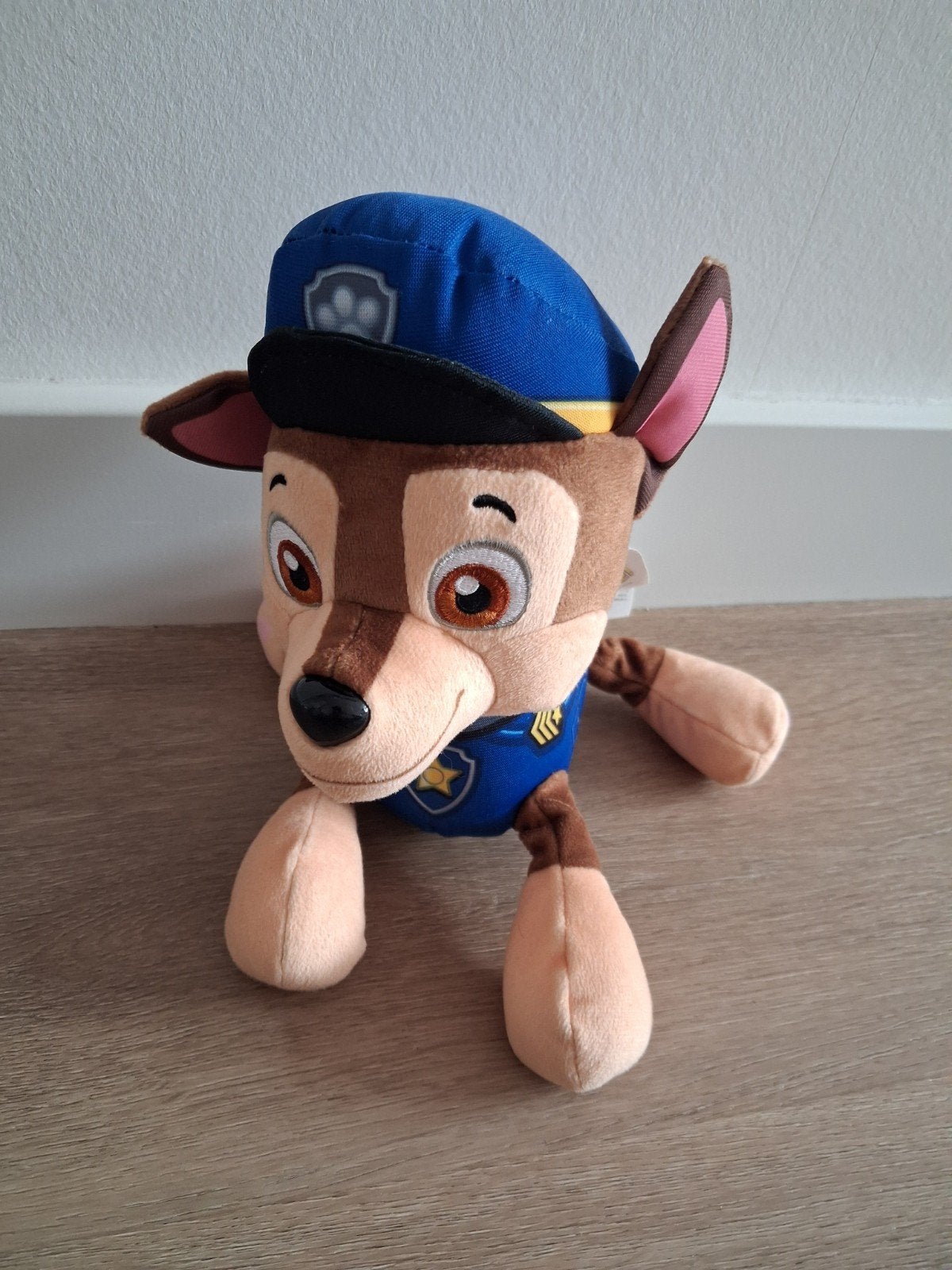 Knuffel Paw Patrol Chase hond blauw Nickelodeon L114, Ophalen of Verzenden