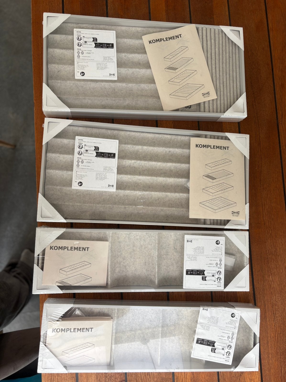 Inzet voor IKEA PAX kast voor accessoires (KOMPLEMENT), Ophalen of Verzenden, Zo goed als nieuw