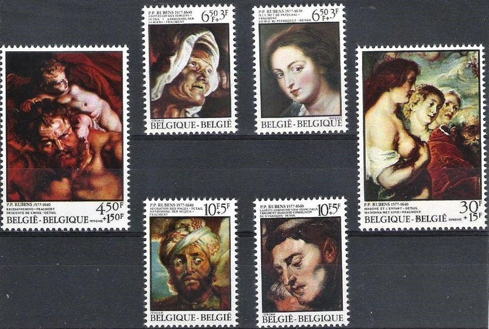 Pieter Paul Rubens 1976, Kunst, Ophalen of Verzenden, Postfris, Postfris