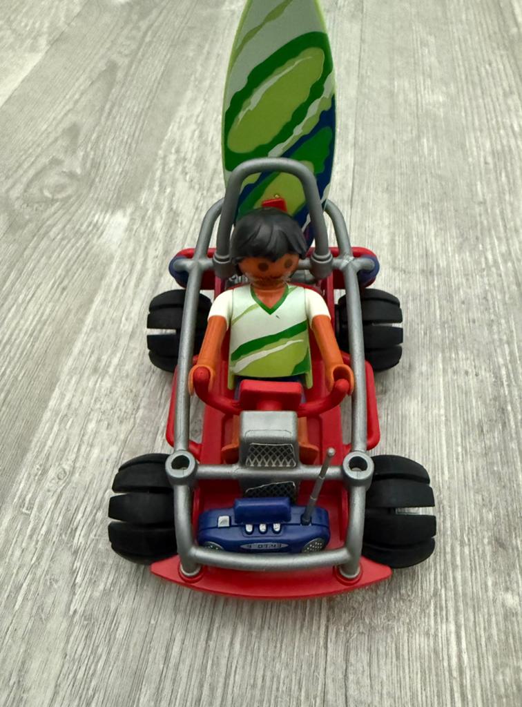 Playmobil Strandbuggy met surfplank - 4863, Ophalen of Verzenden, Gebruikt, Complete set