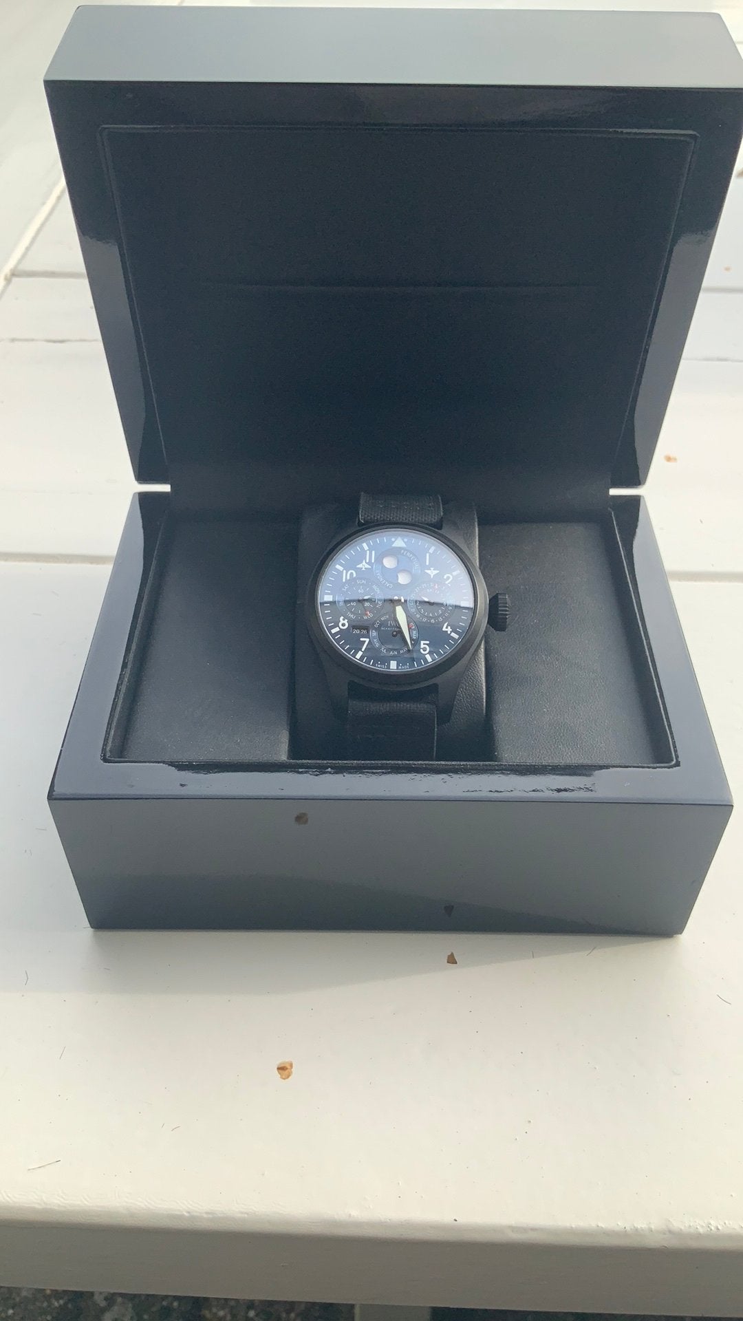 IWC Perpetual Calender, Ophalen of Verzenden, Zo goed als nieuw, Leer, Overige merken