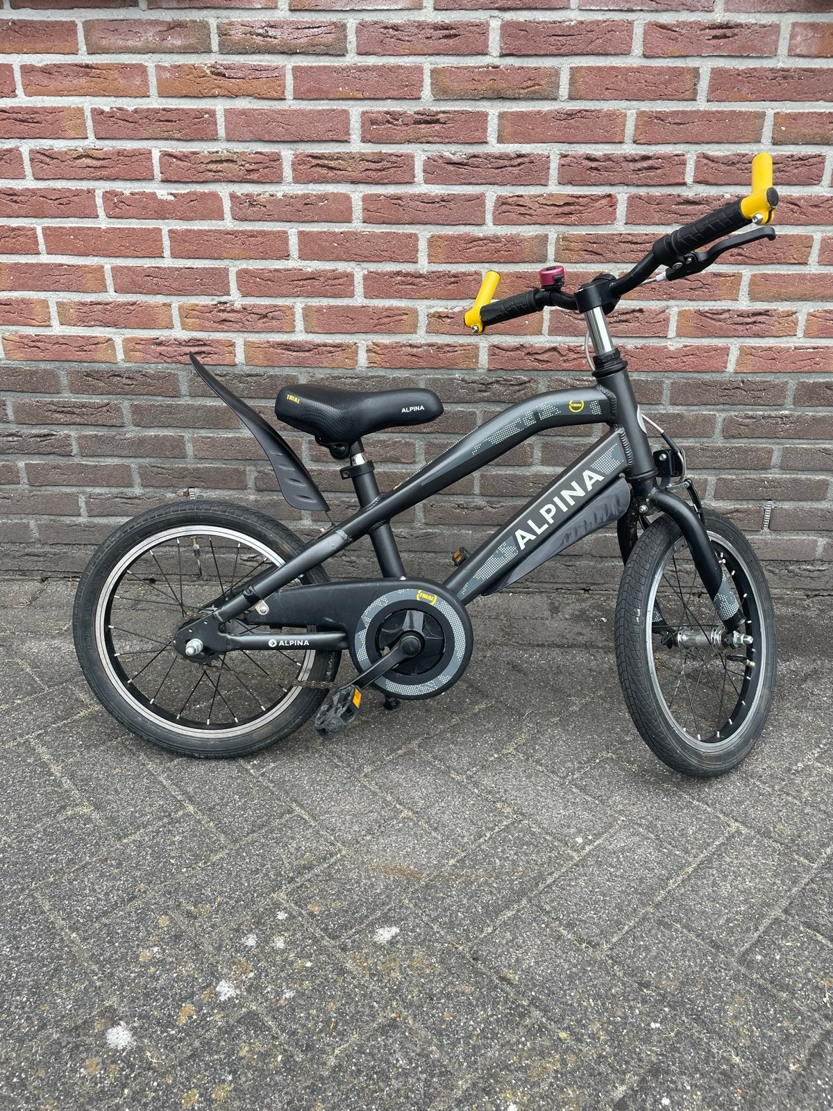 Alpina jongensfiets 16 inch - Zo goed als nieuw, Ophalen, Zo goed als nieuw