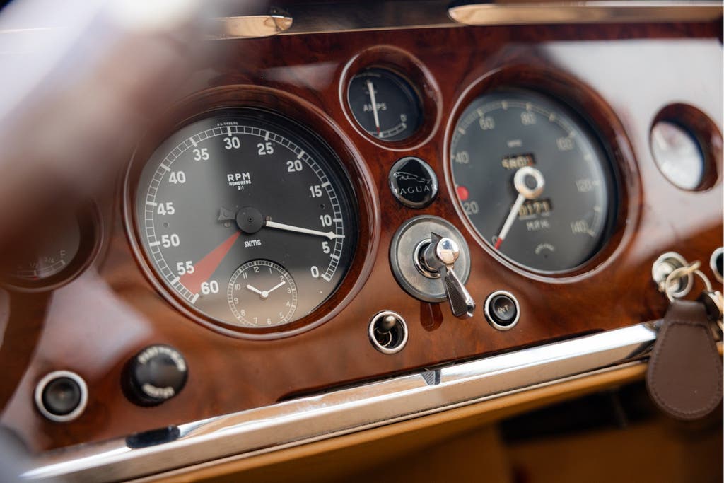 Jaguar XK 150 Roadster 3.4 | OTS | Blue over Tan |, foto 5