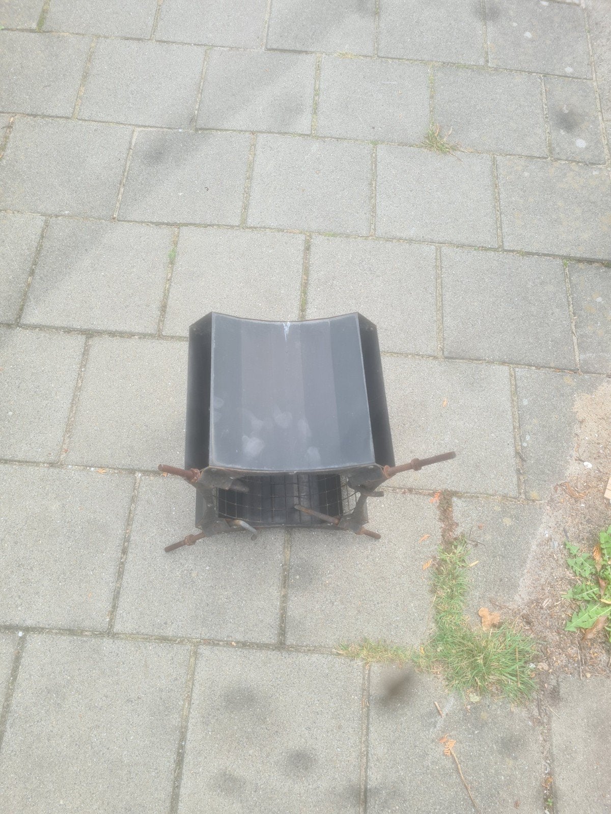 Trekkap schoorsteen, Ophalen, Gebruikt, Hout