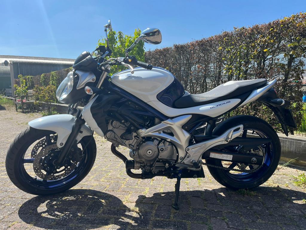 Suzuki Gladius SFV650 Naked bike, 2 cilinders, Motorrijbewijs A, Particulier, Meer dan 35 kW