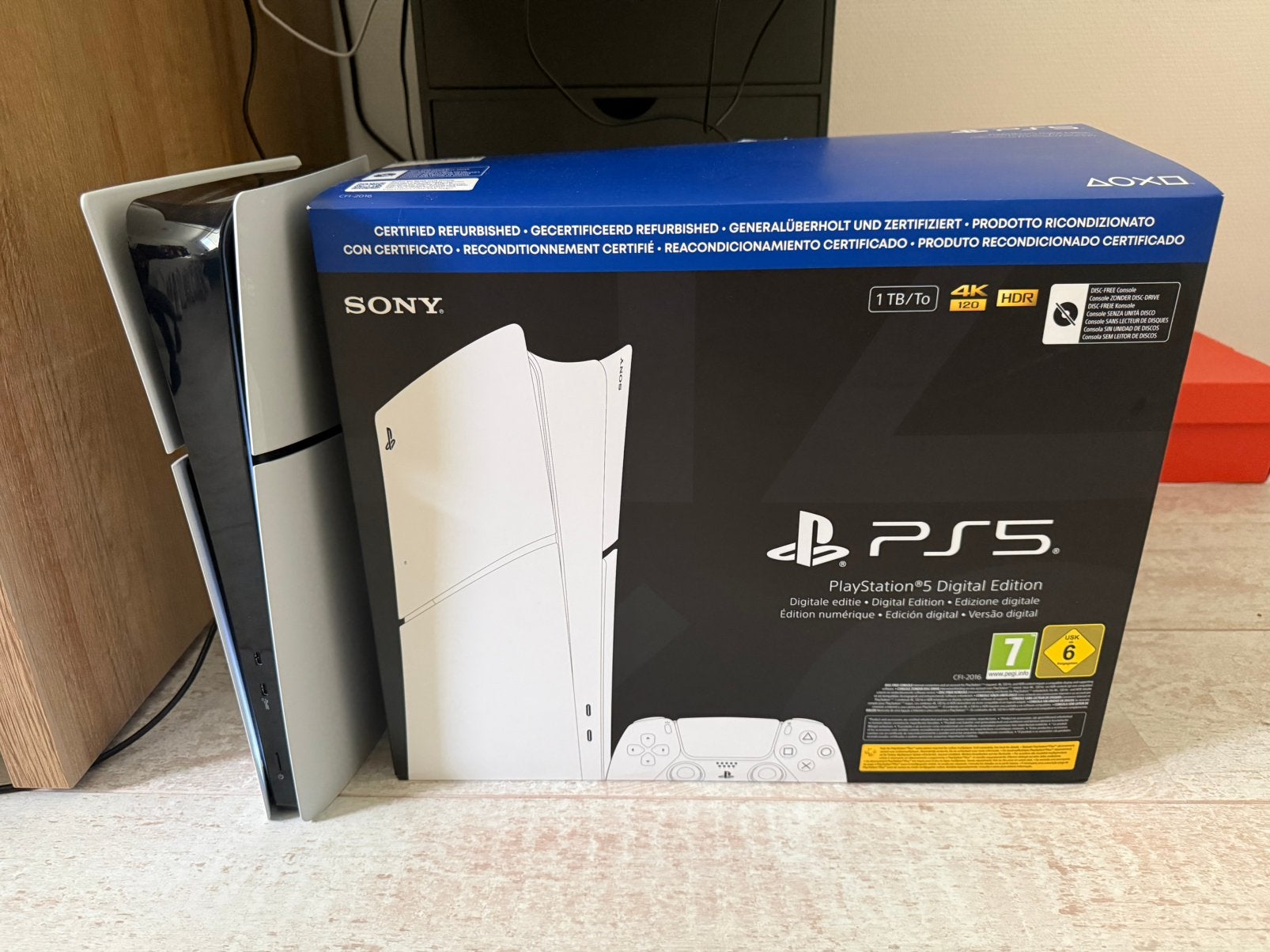 PS5 Slim Digital Version 1TB, Ophalen, Zo goed als nieuw