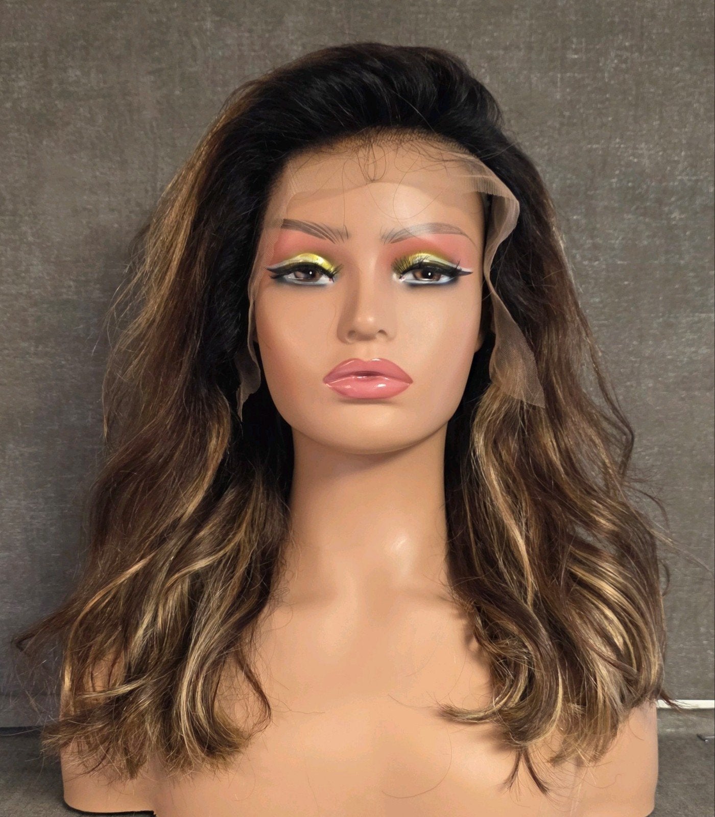 lace wig echt haar, Ophalen of Verzenden, Nieuw, Pruik of Haarverlenging