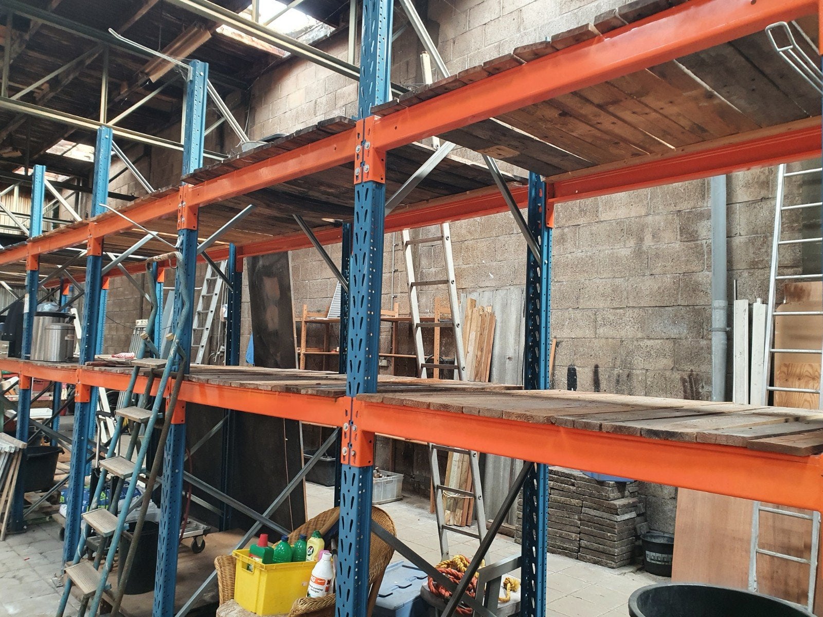 metalen stelling, Ophalen of Verzenden