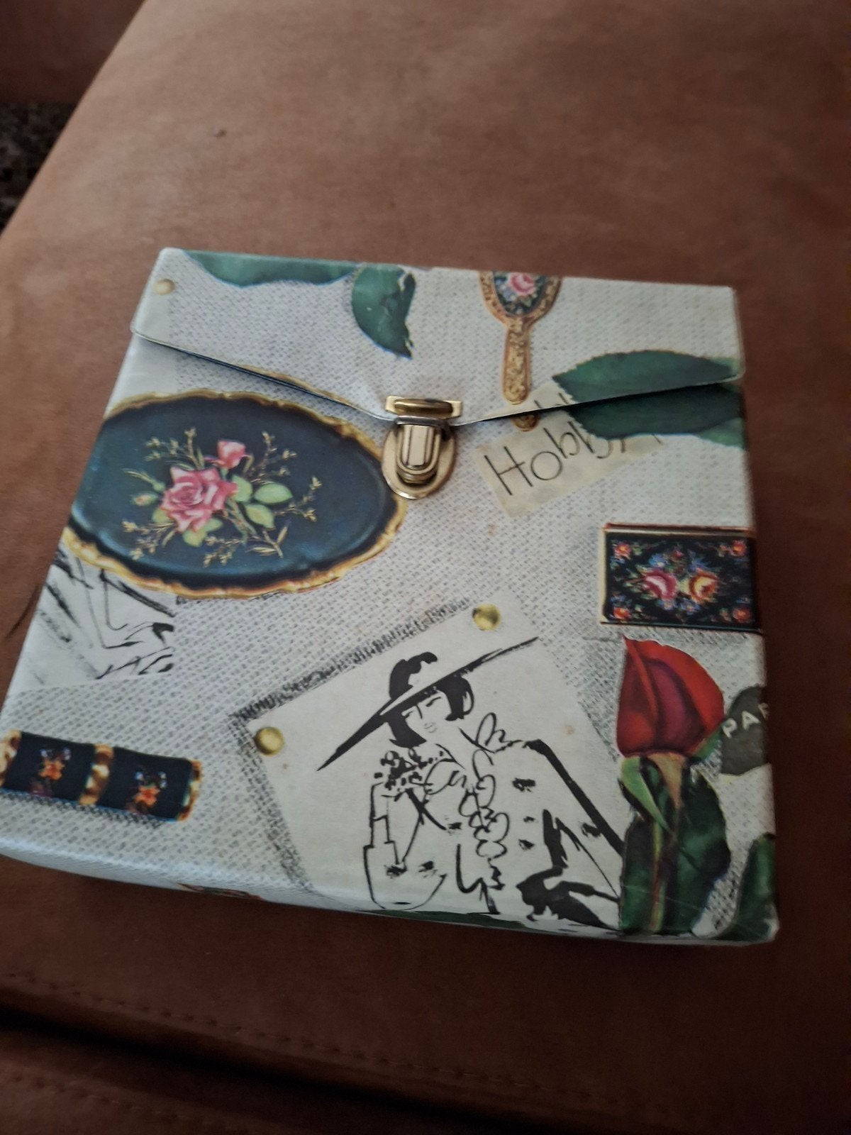 Vintage platenkoffer met diverse singletjes, Ophalen of Verzenden