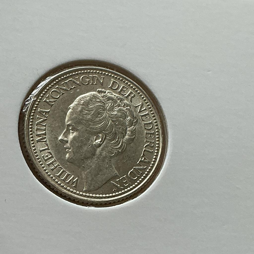 Heel mooi kwartje 1939, Ophalen of Verzenden, Koningin Wilhelmina, 25 cent