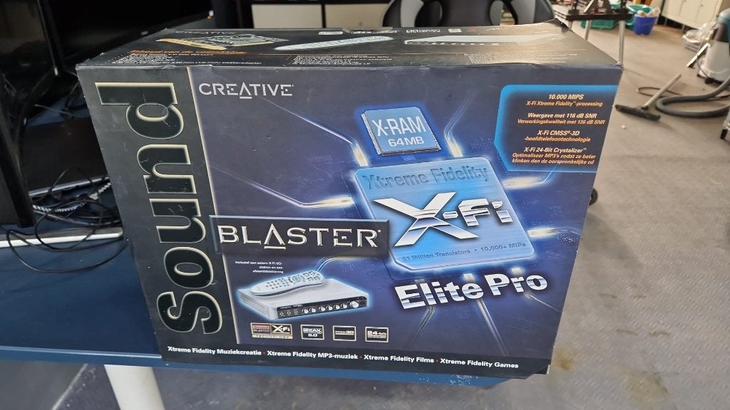 Creative Sound Blaster X-Fi Elite Pro – NIEUW in doos – NOS, Computers en Software, Ophalen of Verzenden, Nieuw, Intern, Creative Sound Blaster