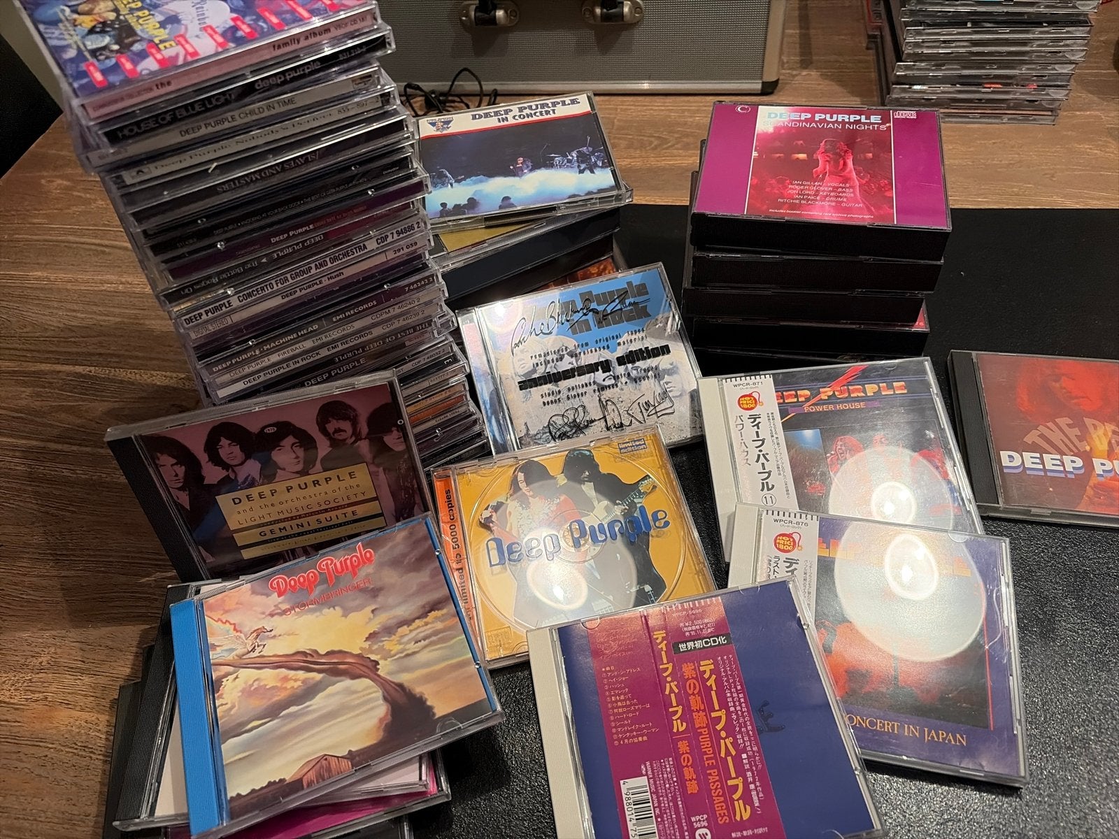 Grote Deep Purple CD collectie–50+CD’s Japan OBI Connoisseur, Cd's en Dvd's, Cd's | Rock, Gebruikt, Hard Rock, Ophalen of Verzenden