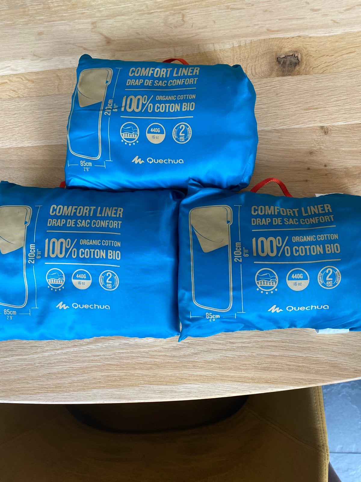 3 x lakenzak 210 cm lang in nieuwstaat, Ophalen of Verzenden, Zo goed als nieuw