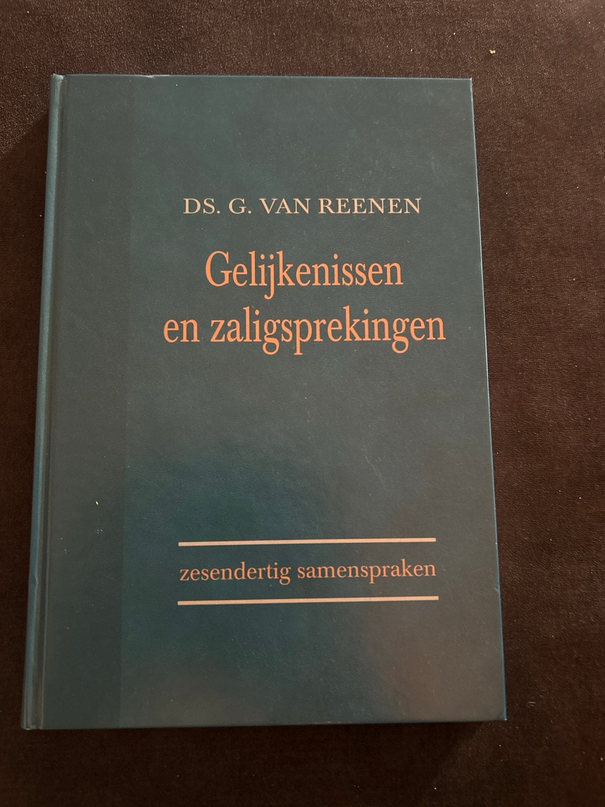 Glijkenissen en zaligsprekingen - Ds. G. van Reenen, Boeken, Ophalen of Verzenden, Gelezen, Christendom | Protestants