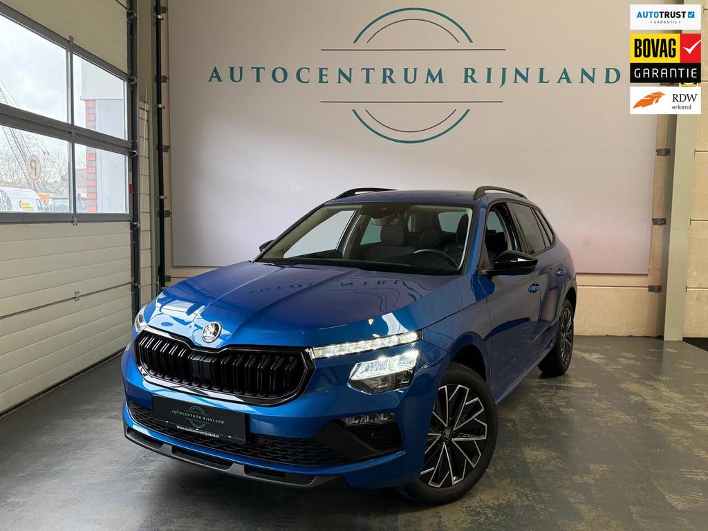 Skoda KAMIQ 1.0 TSI Black Dots 115PK Camera, Stoel/Stuurverw, Auto's, Skoda, Bedrijf, Te koop, Kamiq, ABS, Achteruitrijcamera