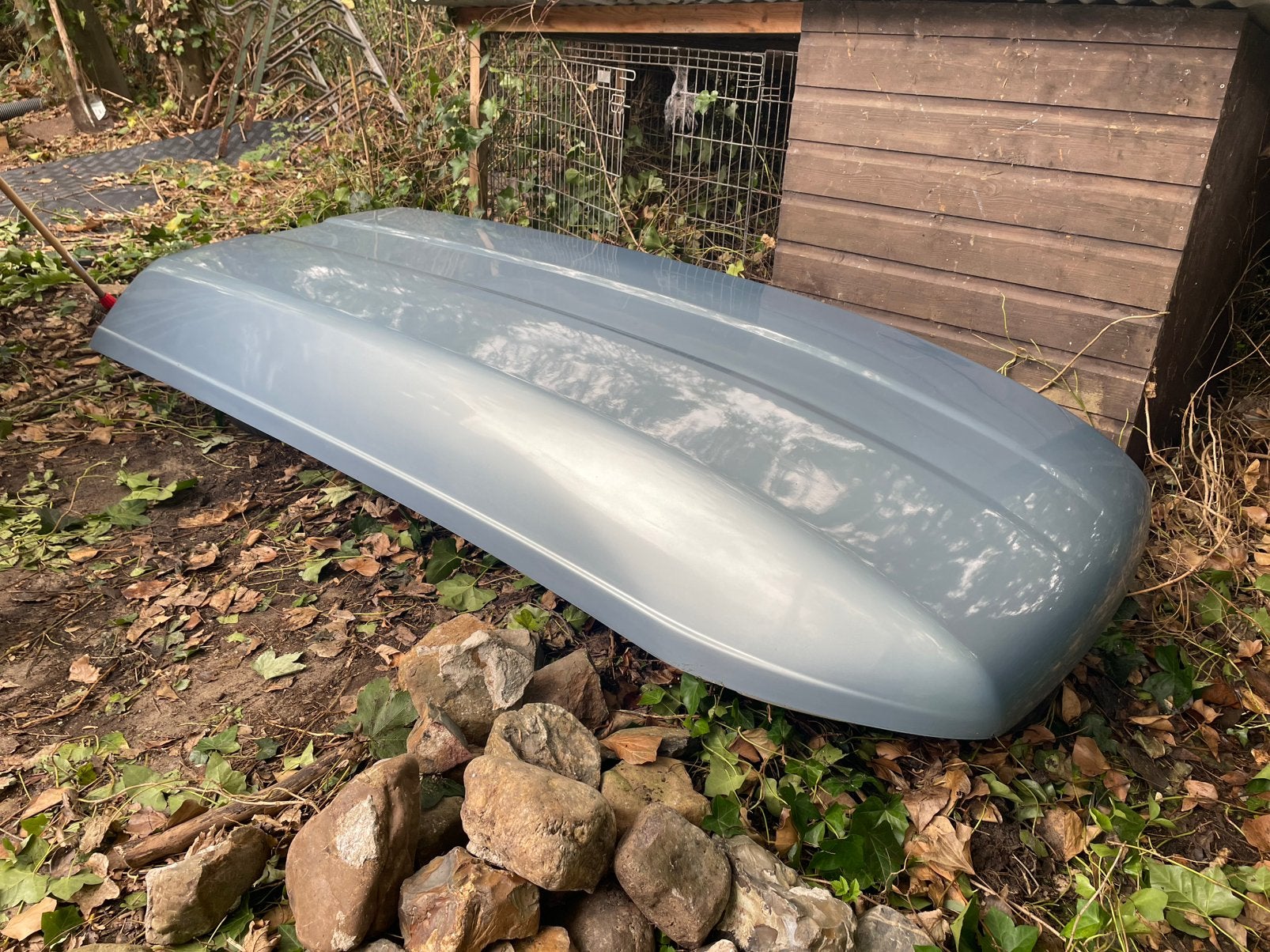Dakkoffer Carline design volvo v70 xc70, Ophalen, Gebruikt