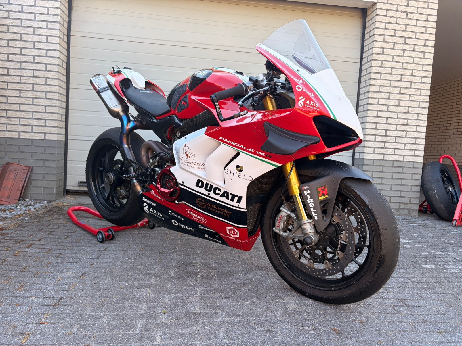 Ducati V4R Circuit BIJZONDER! Ready 2 race!, Occasion, 4 cilinders, Motorrijbewijs A, Super Sport