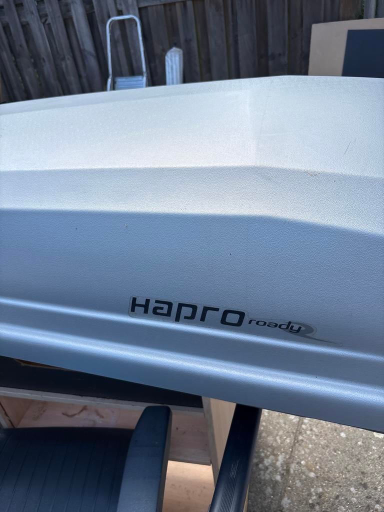 Hapro Roady Dakkoffer 420 L (192x78x41), Auto diversen, Dakkoffers, Ophalen of Verzenden, Zo goed als nieuw