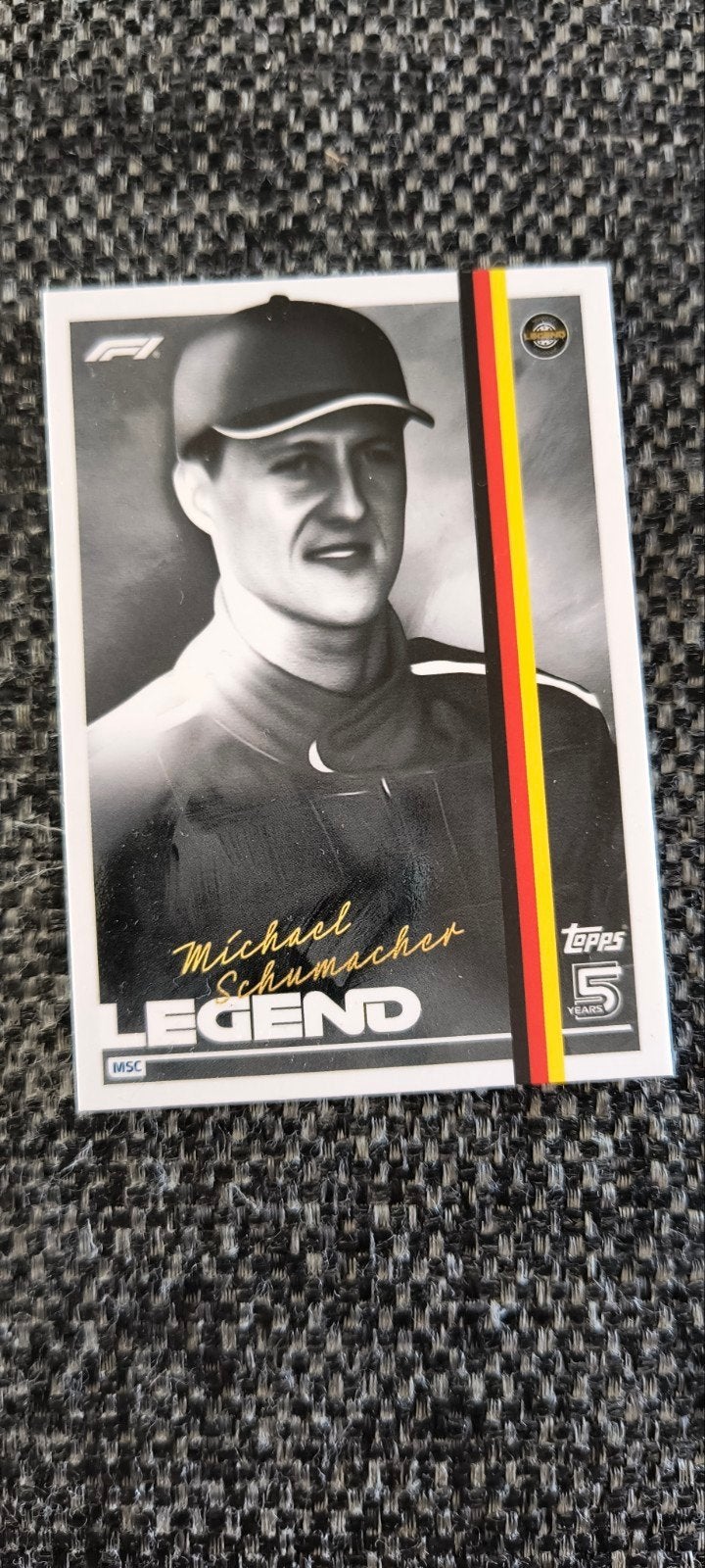 Michael Schumacher Topps Turbo Attax 2024 Legend Kaart, Ophalen of Verzenden, Nieuw, Overige sporten, Overige typen