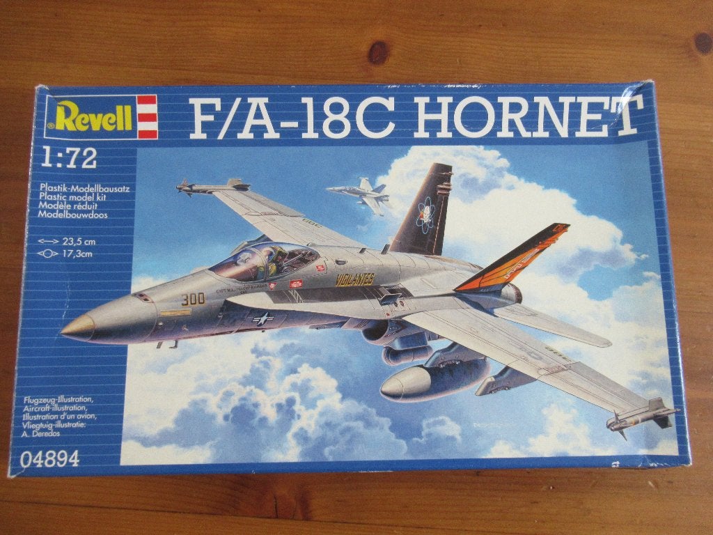 F/A-18C Hornet (Revell 1/72), 1:72 tot 1:144, Revell, Ophalen of Verzenden, Zo goed als nieuw