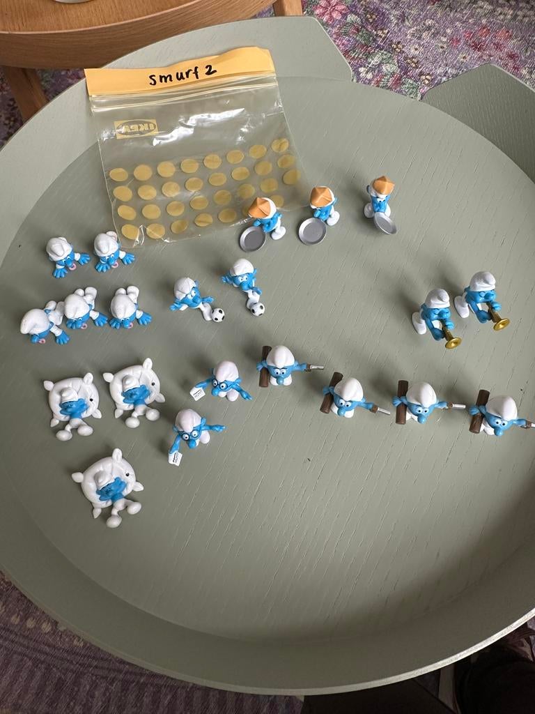 AH Smurfen spaaractie, Verzamelen, Ophalen of Verzenden, Verschillende Smurfen, Poppetje, Figuurtje of Knuffel