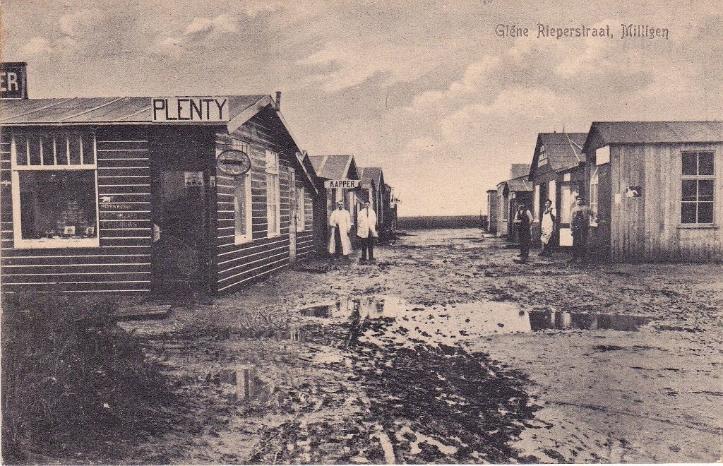MILLIGEN GLÈNE RIEPERSTRAAT, Ophalen of Verzenden, Voor 1920, Noord-Brabant