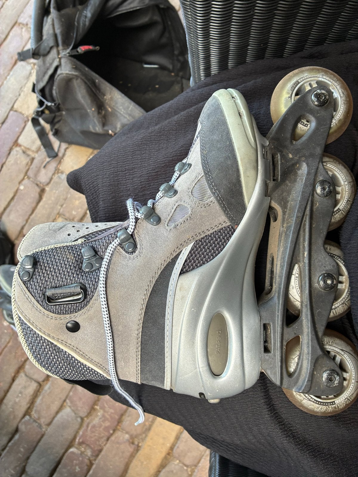 Tecnica Inline Skates Dames Maat 38.5 met Bescherming, Overige merken, Gebruikt, Ophalen of Verzenden, Inline skates 4 wielen