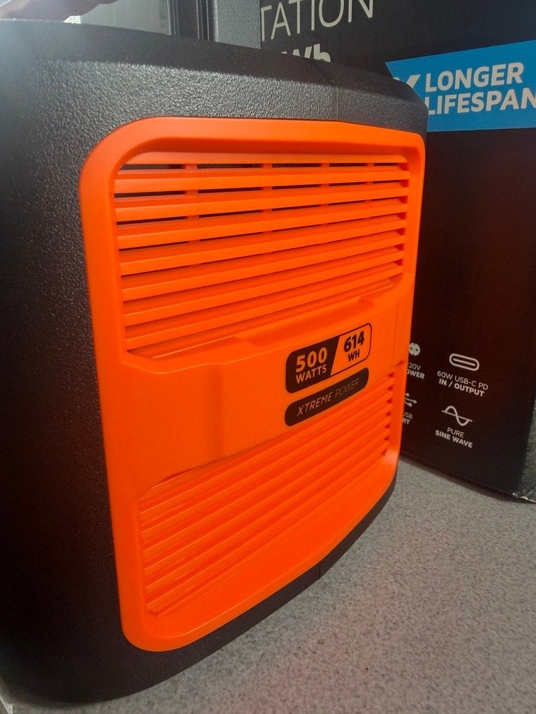 Xtrom Portabel Power Station | 500W | 614Wh | doos | 412072, Ophalen of Verzenden, Zo goed als nieuw