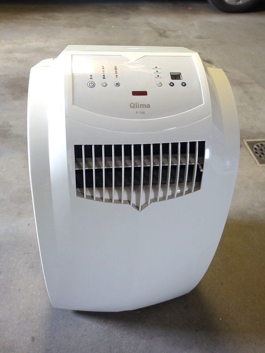 Qlima P126 Mobiele Airco - Koelen en Ontvochtigen, Ophalen, Gebruikt, Minder dan 60 m³, Timer