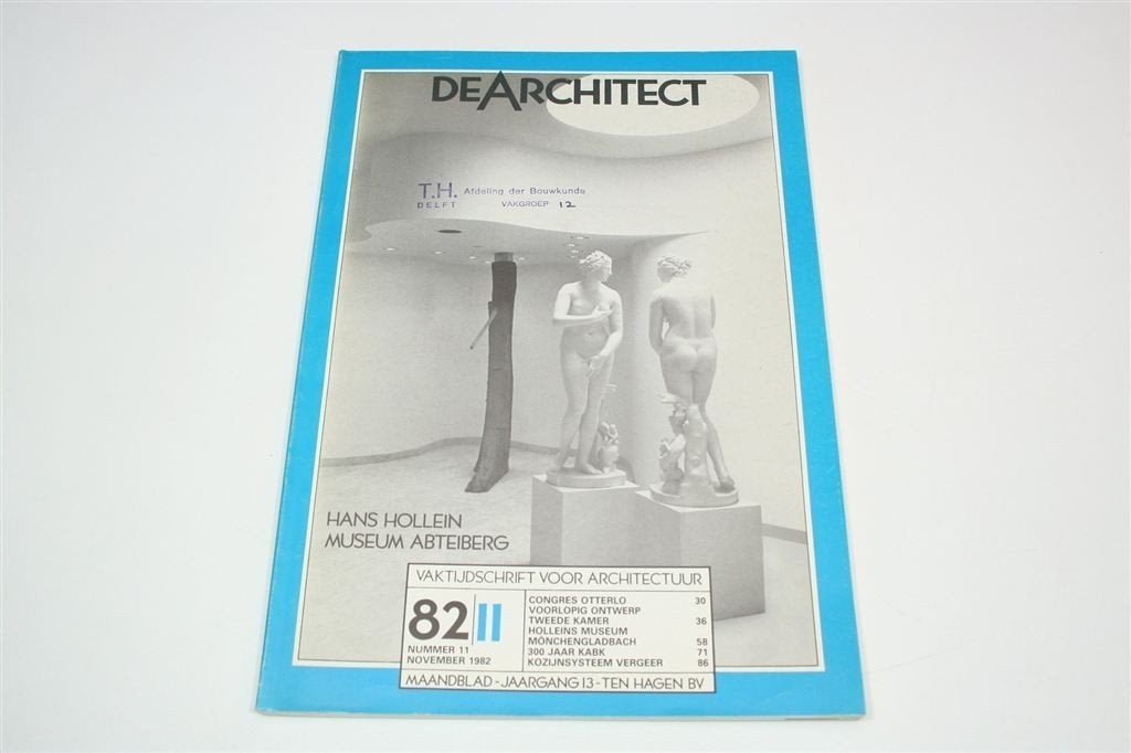 De Architect 1982 — Hollein Museum — Congres Otterlo, Ophalen of Verzenden, Gelezen, Architecten