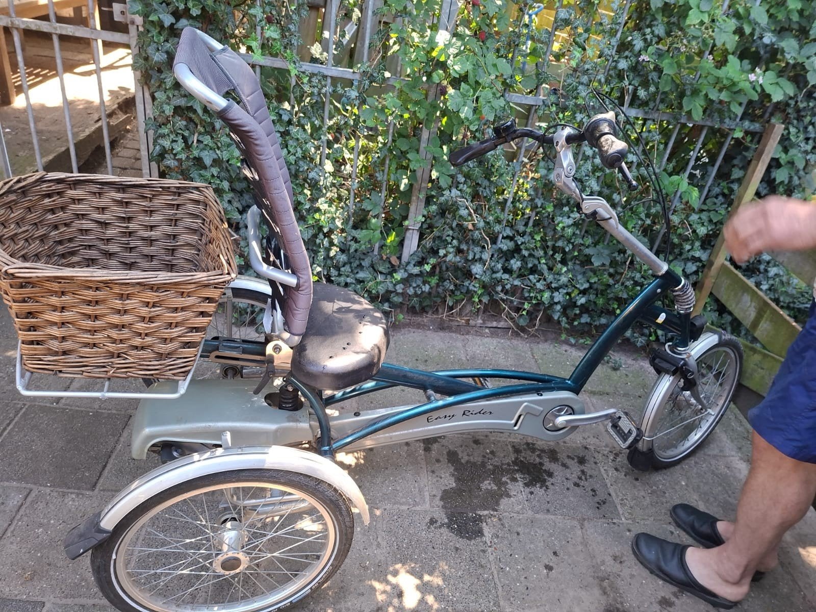 Van Raam driewielfiets, Verzenden