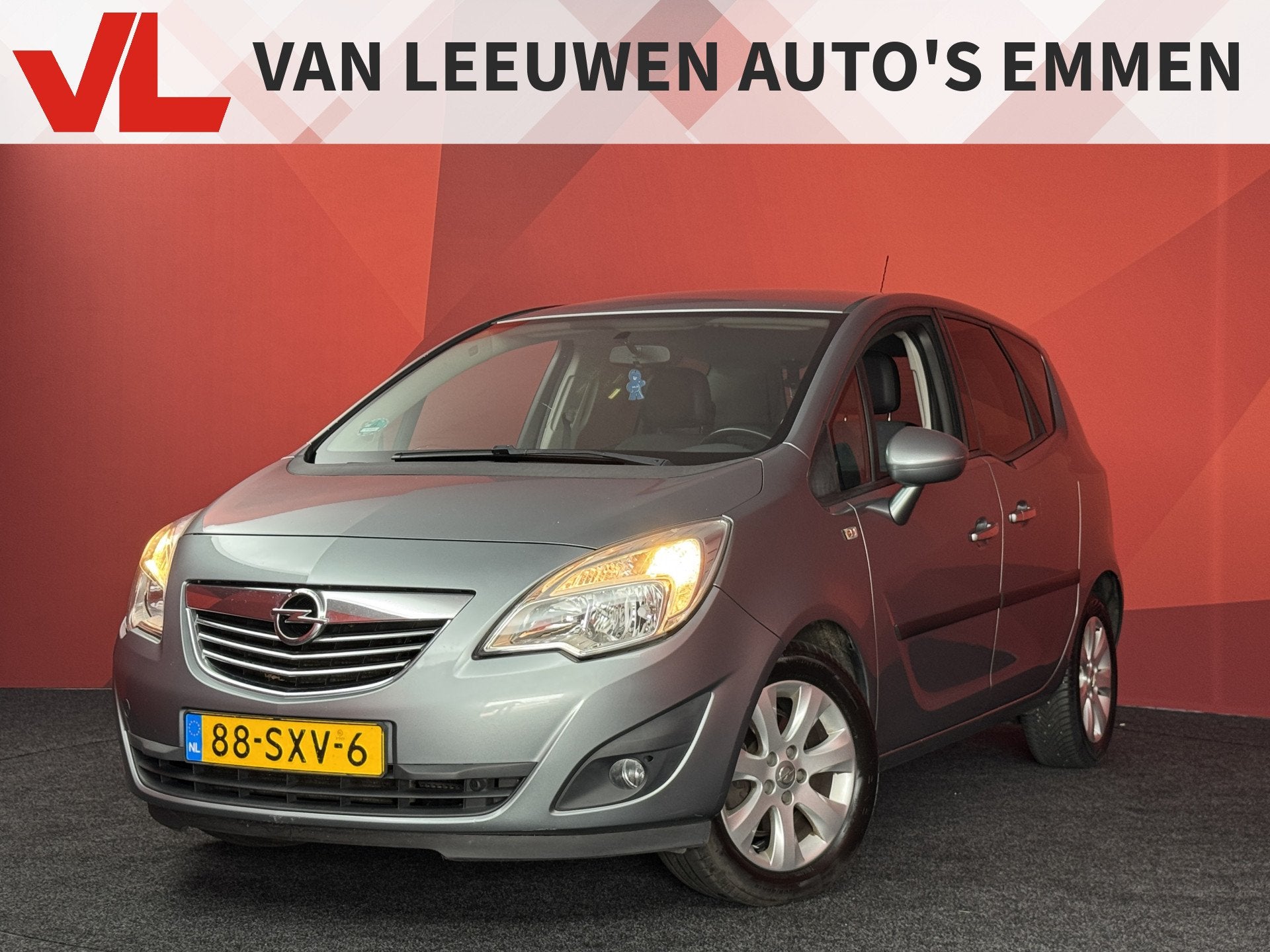 Opel Meriva 1.4 Turbo Cosmo | APK 21-01-2027 | Airco | Trekh, Auto's, Voorwielaandrijving, Euro 5, Stof, Gebruikt