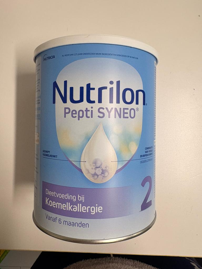 Nutrilon Pepti Syneo 2 - Dieetvoeding bij Koemelkallergie, Ophalen of Verzenden, Nieuw, Overige typen