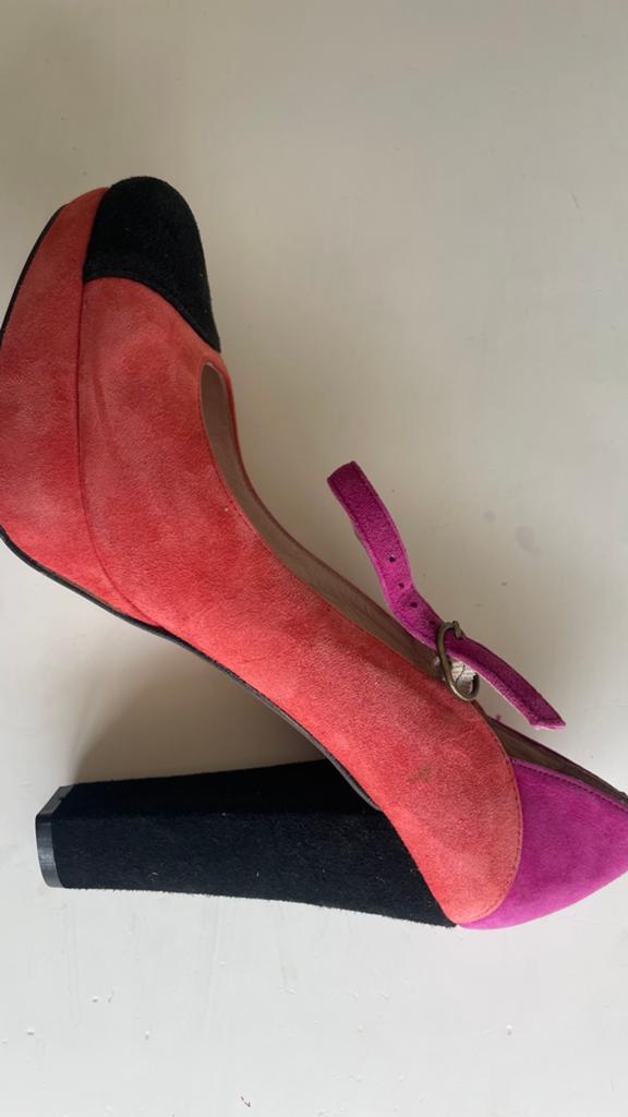 Te koop: nieuwe leren schoenen, maat 37, Kleding | Dames, Schoenen, Ophalen of Verzenden, Zo goed als nieuw, Zwart