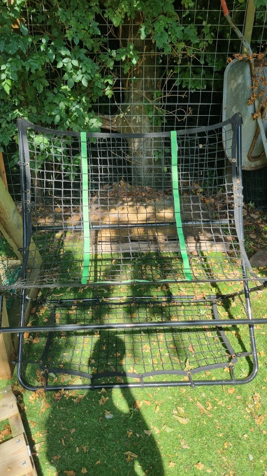 Grote voetbal rebounder - 1 jaar oud, nog garantie!, Ophalen of Verzenden, Gebruikt