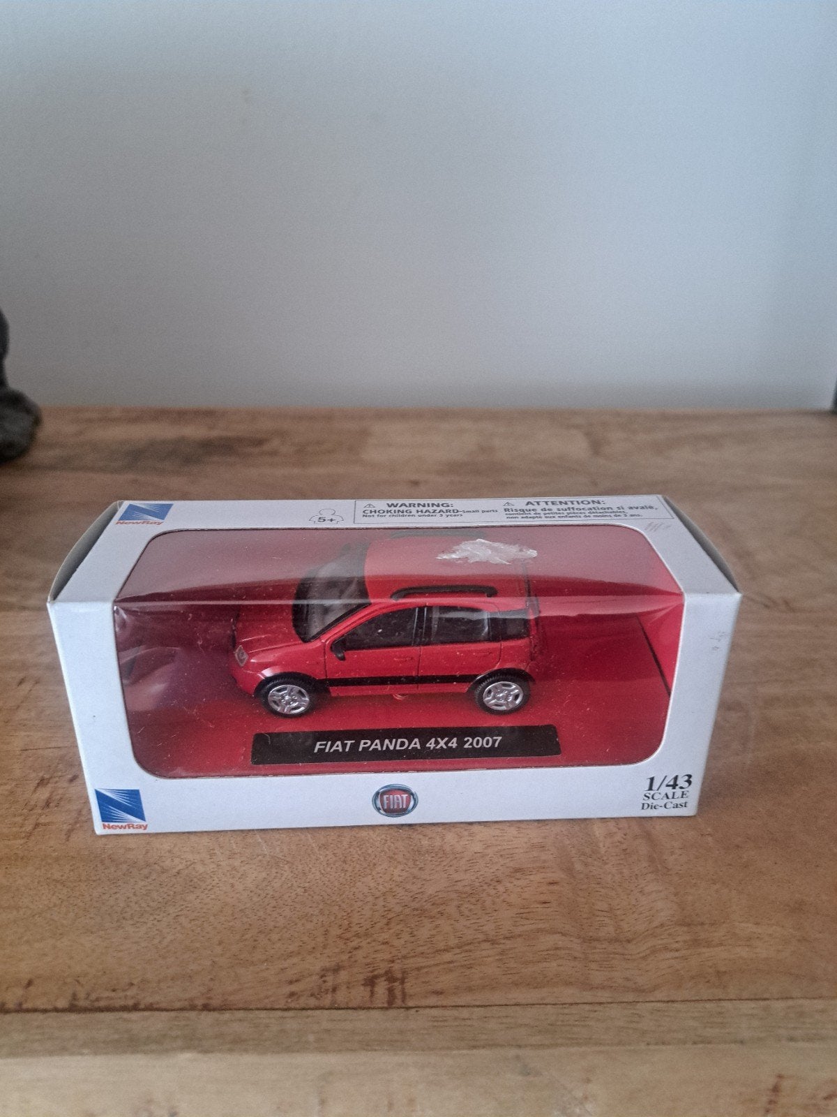 Newray model fiat panda 4x4 2007, Hobby en Vrije tijd, Modelauto's | 1:43, Overige merken, Auto, Ophalen of Verzenden, Zo goed als nieuw
