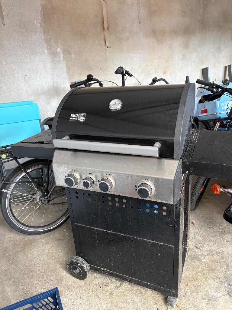 BBQ gas, Ophalen, Gebruikt